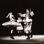 Šárka Dobiášová a Miroslav Knesl, tance z Východního Slovenska, druhá polovina 80. let Foto: Karel Čepera