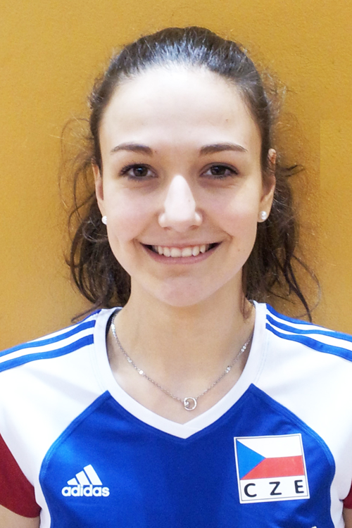 Břeclavanka Marika Tesařová reprezentovala Českou republiku na volejbalovém mistrovství Evropy juniorek v Estonsku.Foto: www.cvf.cz