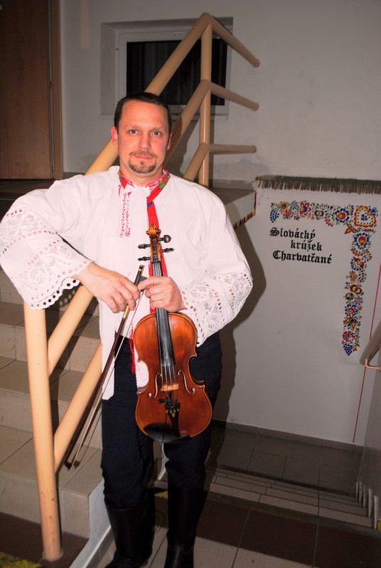 Vladimír Beneš stál u zrodu cimbálových muzik Notečka a Rosénka.Foto: Jaroslav Švach